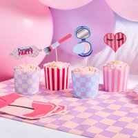 Make Up Food Picks & Food Cup Set - Pack of 12