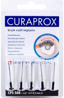 Curaprox Soft Implant Head - 5pk Black - DMI Dental Supplies Northern Ireland - Next Day Delivery