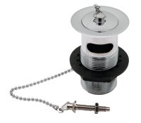 201243 H07CP 1.1/4" BASIN WASTE CHROME PLATED PLUG
