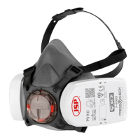 JSP Force&trade;8 Half-Mask with PressToCheck&trade; - P3 Filters