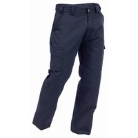 Navy Cotton Cargo Trouser 300gsm