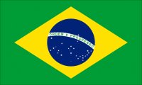 Brazil Flag 1/2 Yard