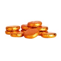 Whitakers - Orange Crème - dark choc covered fondant in orange foil 120pcs x 1kg