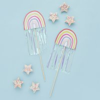 Rainbow Wands - Pack of 5