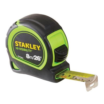 Stanley 8M (26Ft) Hi-Vis Tape