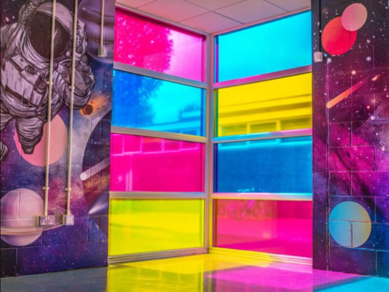 Transparent Glass Decoration Vinyls