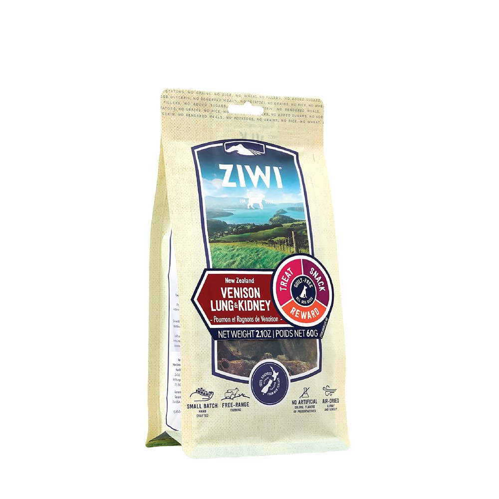 Ziwipeak Dog Treats Venison Lung & Kidney 60g