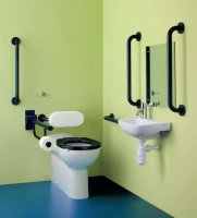 DOC-M 21+ BACK TO WALL PACK RIGHT HAND CHARCOAL RAILS S0686RN