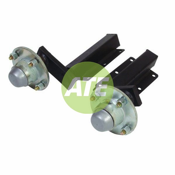 350KG RUBBER SUSPENSION UNITS WITH EXTENDED STUB (C/W 4 STUD 4