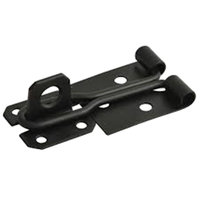 PREMIER WIRE HASP & STAPLE BLACK JAP'D 100 MM 4"