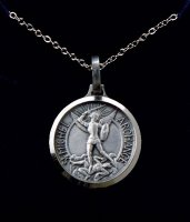 Necklet/Silver Plated/St.Michael   (6903/MIC)
