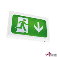 Ansell ANSAENC/2/W | Encore Maintained / Non-Maintained Lithium Self-Test Emergency Exit Sign