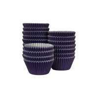 BULK PACKED: PROFESSIONAL MUFFIN CASES - PURPLE 500pk