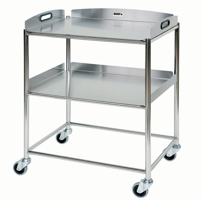 Surgical Trolley 66x52x86cm 2 St/StTrays J.A.K Marketing
