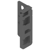 MERIVOBOX M Height (108mm) Orion Grey Chipboard Back Fixing (right)