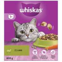 Whiskas Dry 1+ Cat Complete With Lamb DD37C 5x800g