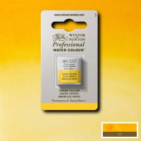 Winsor & Newton - Half Pan Indian Yellow - Prof Water Colour - Series 1