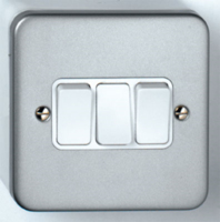 SURFACE METAL SWITCH 3G 2W