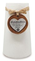 Ceramic Flower Vase/Grandmother  (38706)