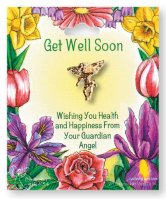 Brooch - Get Well Soon/Angel   (1705)