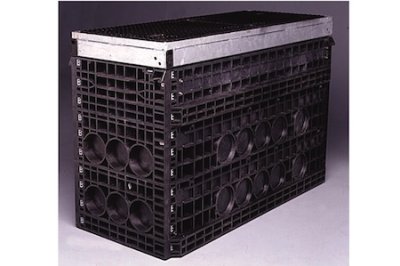 Modular manhole EK478 Polycarbonate D400 595x1300x820mm