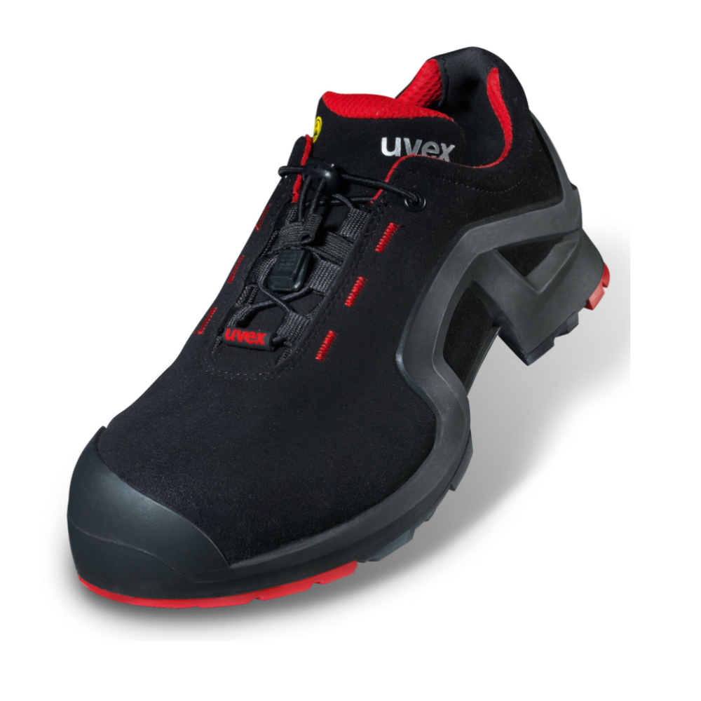 Uvex 1 Support Show S3, Black/Red