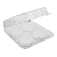 4 Pack Pet Muffin Container