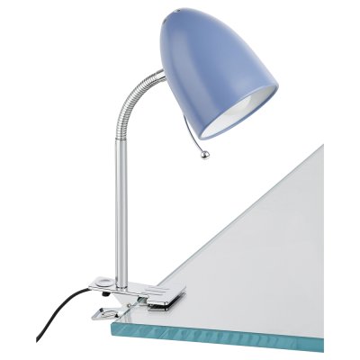 Eglo Lara Clamp Lamp Pastel Blue