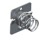 Spring & Button Contacts for Moulded Cases Cell Type AA, CR2, A, 17-19mm