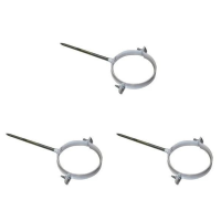 Glow-worm Flue support clips 100mm (Pack of 3) 0020267924