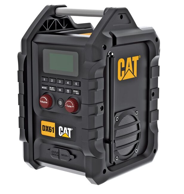 CAT DX61 Cordless Jobsite FM Radio 18V Goodwins