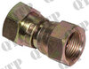 Adaptor 3/8" Female x 3/8" Female BSP Swivel