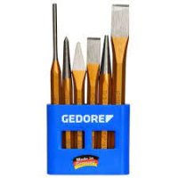 Gedore - 106 Chisel And Punch Set 6 Pcs IN Plastic Holder