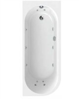 ARC 1800X800MM RH SINGLE ENDED 12 JET WHIRLPOOL BATH & PANEL