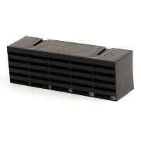 BLACK PLASTIC MULTI AIR BRICK 215 x 75mm