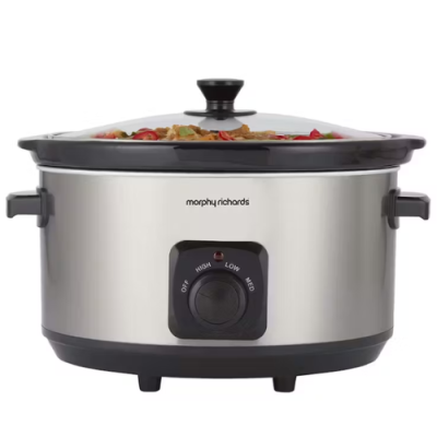 Morphy Richards 6.5L Stainless Steel Slow Cooker | 461013 1