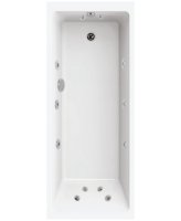 OSCAR 1700X750MM SINGLE ENDED 12 JET WHIRLPOOL BATH