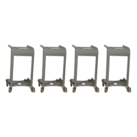 Kit Of 4 Trolleys H1017 For Multibench Max Total Capacity 3000Kg