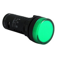 AD56LT-G230 | Green LED Pilot Lamp Test 22.5mm 230VAC