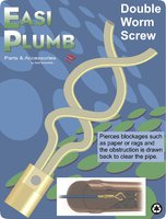 Easi Plumb Sewer Rod Double Worm Screw