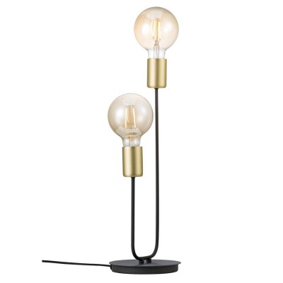 Nordlux Josefine Table Lamp Black and Brass