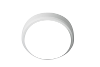 OHIO 12W IP54 CIRCULAR BULKHEAD, 4000K, c/w WHITE and BLACK TRIMS