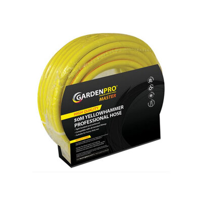 Garden Pro Yellow Reinforced Garden Hose