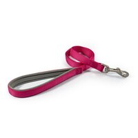 Ancol Viva Padded Nylon Snap Lead Pink 50kg 100 x 1.9cm x 1