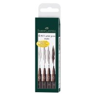 Faber Castell Pitt Pen Set - Sepia (4)