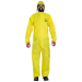 Microgard 2300 Standard Coverall, Yellow with Hood & Finger Loops, Model 132
