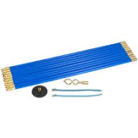 3/4" x 6' Universal Drain Rod Blue