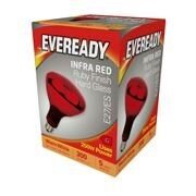 S5951 HEAT LAMP 250W ES HARD GLASS RUBY RED