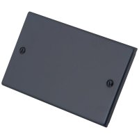 Granite Blue 2 Gang Blank Plate 6103-031