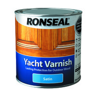 RONSEAL YACHT VARNISH SATIN CLEAR 1 LTR